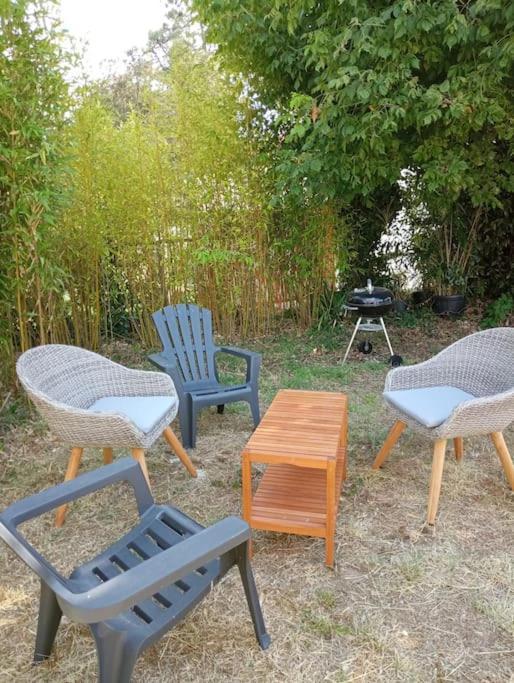 400M De La Plage Maison 3 Chambres Avec Jardin Saint-Georges-de-Didonne Buitenkant foto